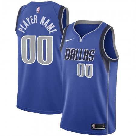 Maglia Dallas Mavericks Personalizzate 2020-21 Nike Icon Edition Swingman - Uomo